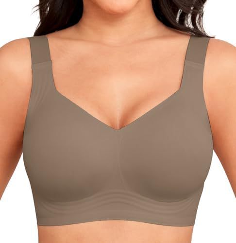 Avela Jelly Wireless Bra – Full Coverage, No Underwire, Cooling Comfort Fabric