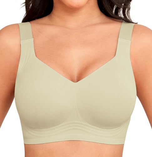 Avela Jelly Wireless Bra – Full Coverage, No Underwire, Cooling Comfort Fabric