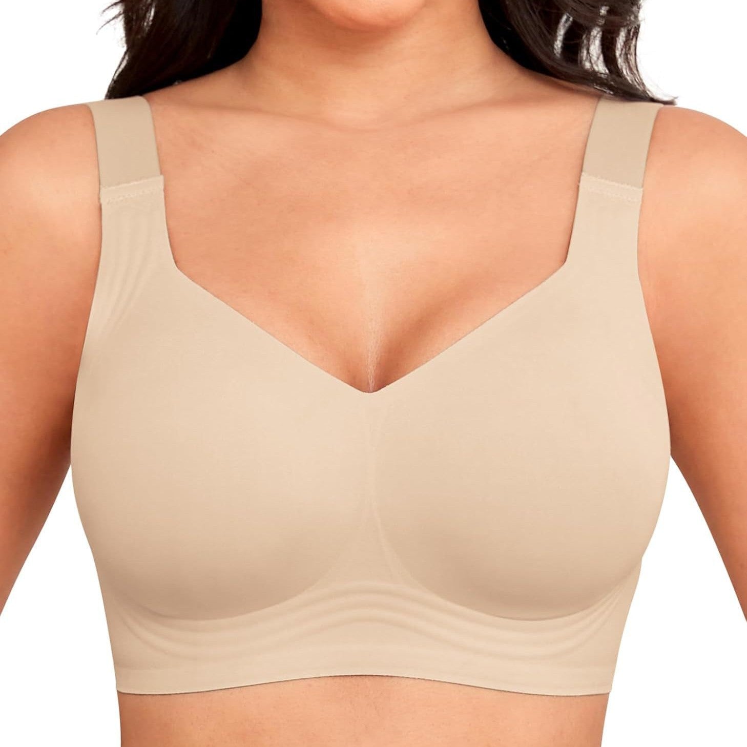 Avela Jelly Wireless Bra – Full Coverage, No Underwire, Cooling Comfort Fabric