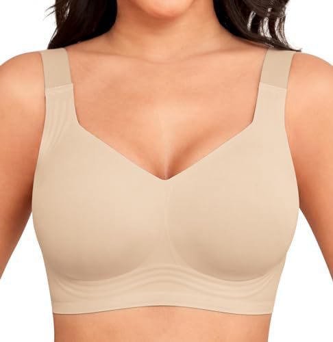 Avela Jelly Wireless Bra – Full Coverage, No Underwire, Cooling Comfort Fabric