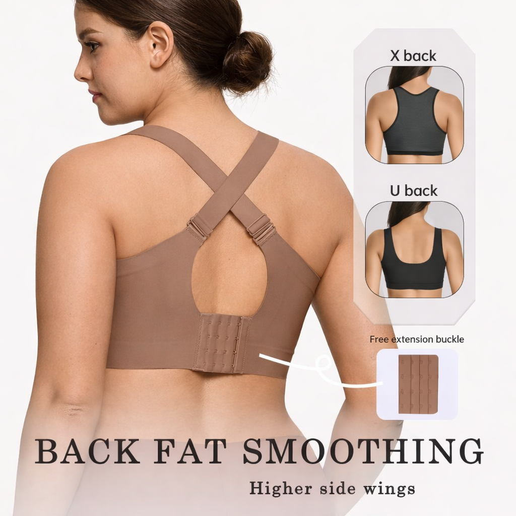 Avela Jelly Wireless Bra – Full Coverage, No Underwire, Cooling Comfort Fabric